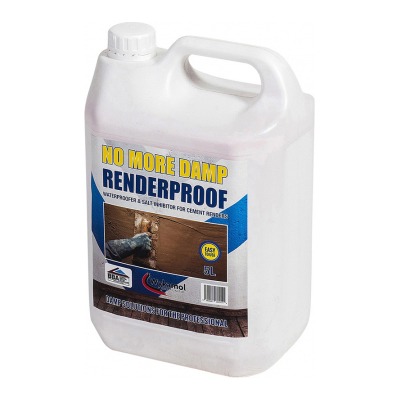 Nmd Renderproof Waterproofer/Salt Inhibitor 5L Bba Approved