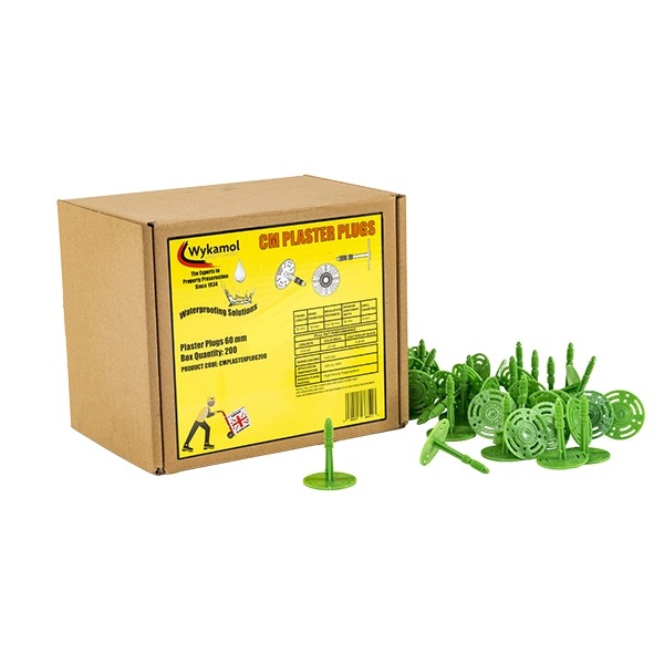 Nmd Plaster Plugs & Seals 60mm Box 200 Green White