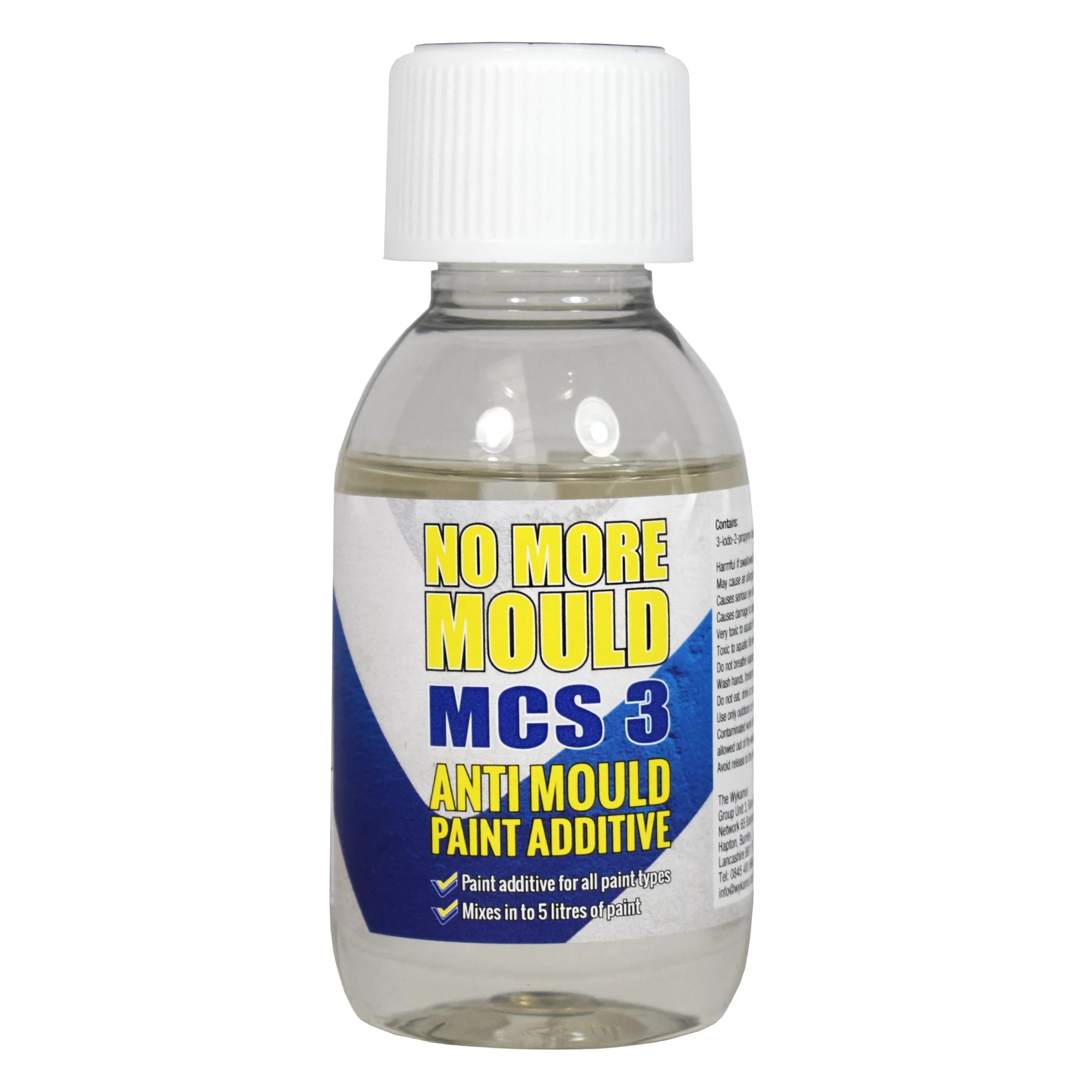 Nmd Mcs 3 No More Mould Paint Additive 100Ml Clear Fungicidal Additive