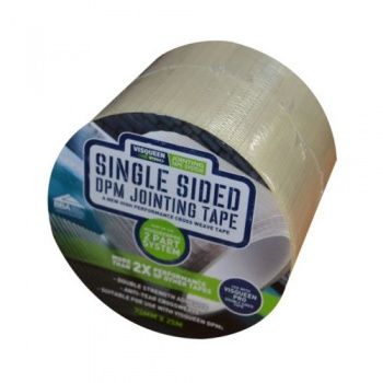 75Mm X 33M Black Pvc Jointing Tape - Overlap Tape