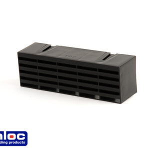 Plastic Airbrick 215W X 69H X 60Dmm Black
