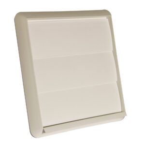 Stadium 100Mm Flap Terminal Vent-White