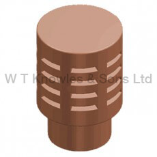 Gc5 Gas Terminal Insert 190mm Ext Spigot Red