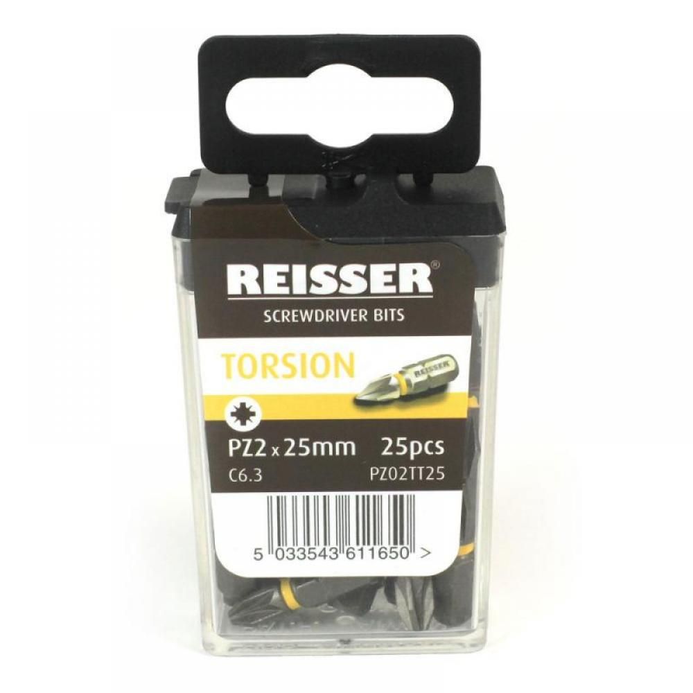 Torsion Bits Tic Tac Box 25 X 25mm Screwdriver