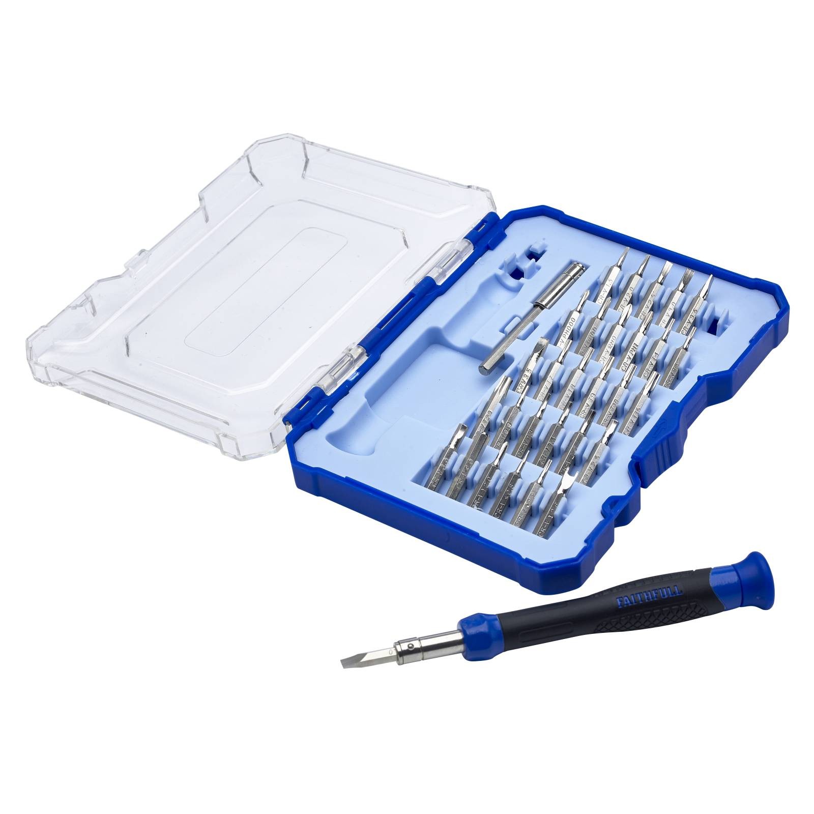 Faithfull Precision Screwdriver Set 35 Piece