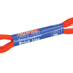 Faithfull Orange Polyethylene Brick Line 18M