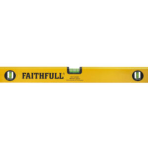 Faithfull Box Section Level 3 Vial 24" 600mm