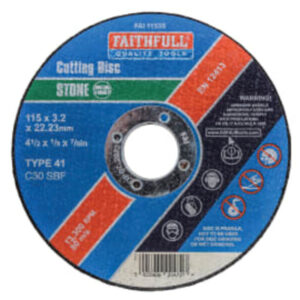Fai Cutting Disc 115 X 3.2 X 22mm Stone