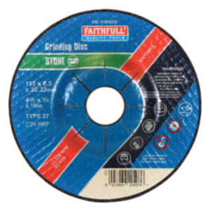 Fai Grinding Disc 115 X 6.5 X 22mm Stone