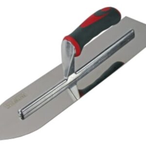 Faithfull Flooring Trowel Soft Grip Single Socketedteel 16"