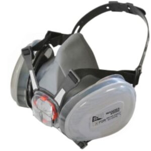 Scan Twin Half Mask Respirator & P2 Dust Filter Cartridges
