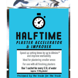 Eazymix Halftime Plaster Accelerator Blue Speed Up Setting Times By Up To 60 Mins