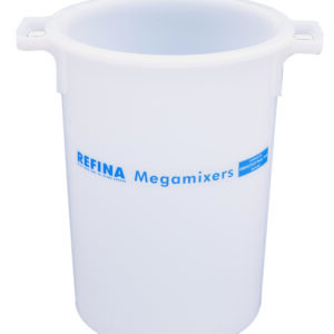 Refina Heavy Duty Plastic Mixing Tub White 50L