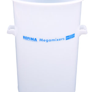 Refina Heavy Duty Plastic Mixing Tub White 100L