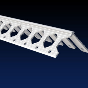 2mm Pvc Flexi Arch Skim Bead 2.5M White