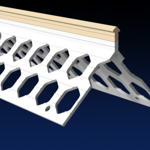 10mm Pvc Corner Angle Bead 2.5M Ivory