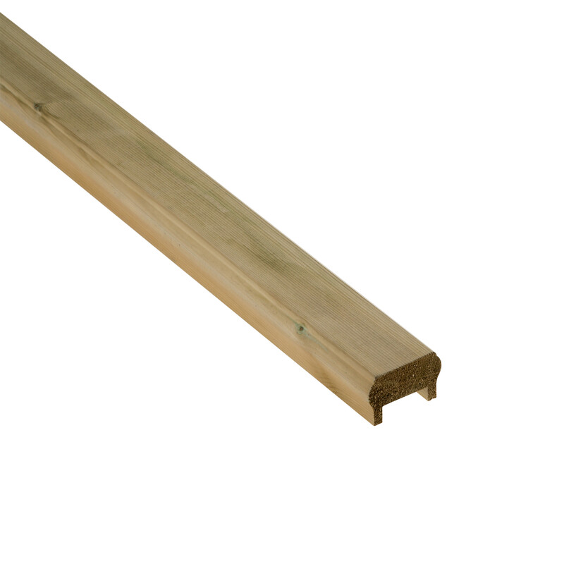 Universal Decking Rail Inc Fillet 2.4M