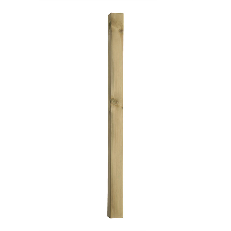 Decking Newel Post Square 1250mm Long