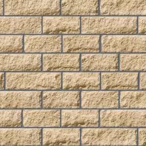 Buff Only Split Walling 300X100X 65mm 12X3 Darlstone 43.0 Per Sqm (6.70Sqm/Pk) 288/Pk