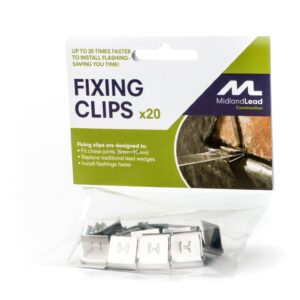 Lead Flashing Fixing Clips Bag 20