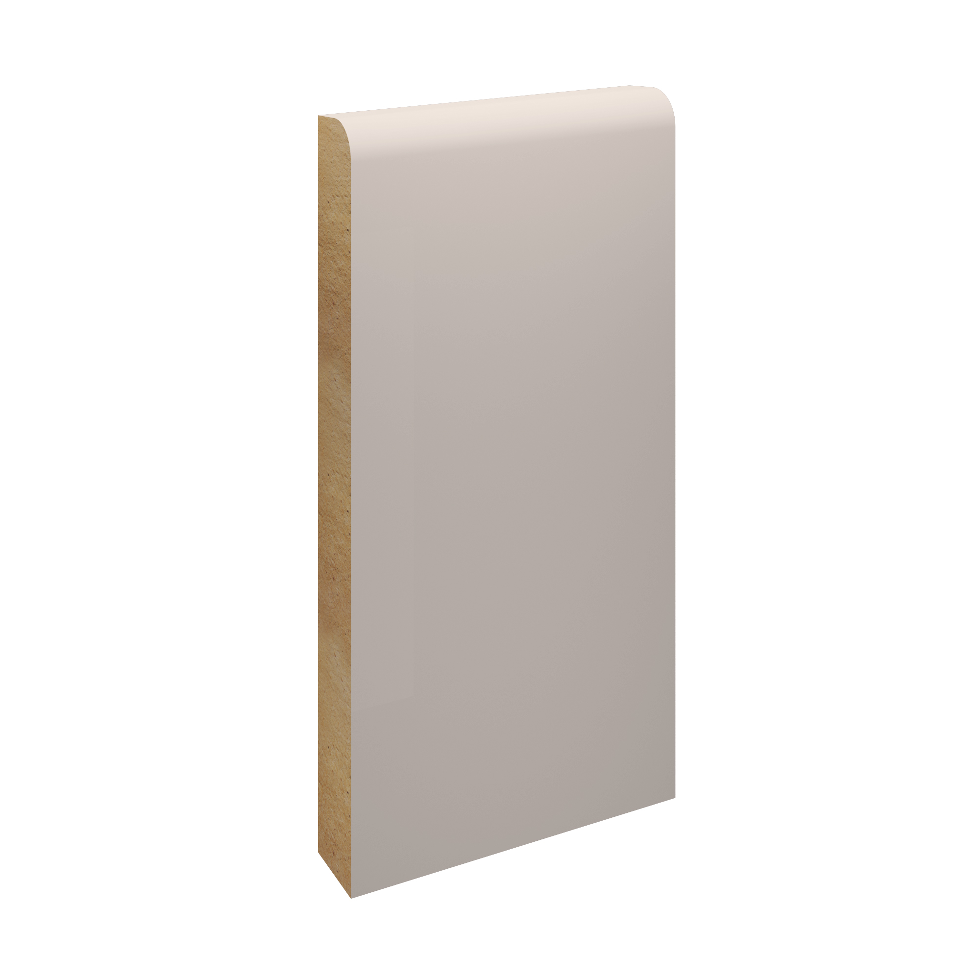 Mdf Round 7" Skirting 18X168mm 4.4M Long Twice Primed Moisture Resistant