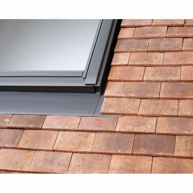 Velux Edp Mk06 0000 Single Flashing 780X1180mm For Plain Tiles Up To 15mm Thick